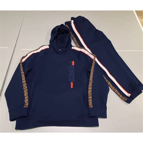 fendi jogging suit cheap|flannels fendi tracksuit.